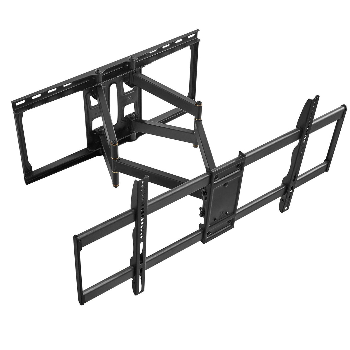 Full Motion TV Mount Fits for Most 37-90 inch TVs, Swivel Tilt Horizontal Adjustment TV Wall Mount Bracket with 4 Articulating Arms, Max VESA 600x400mm, Holds up to 165 lbs
