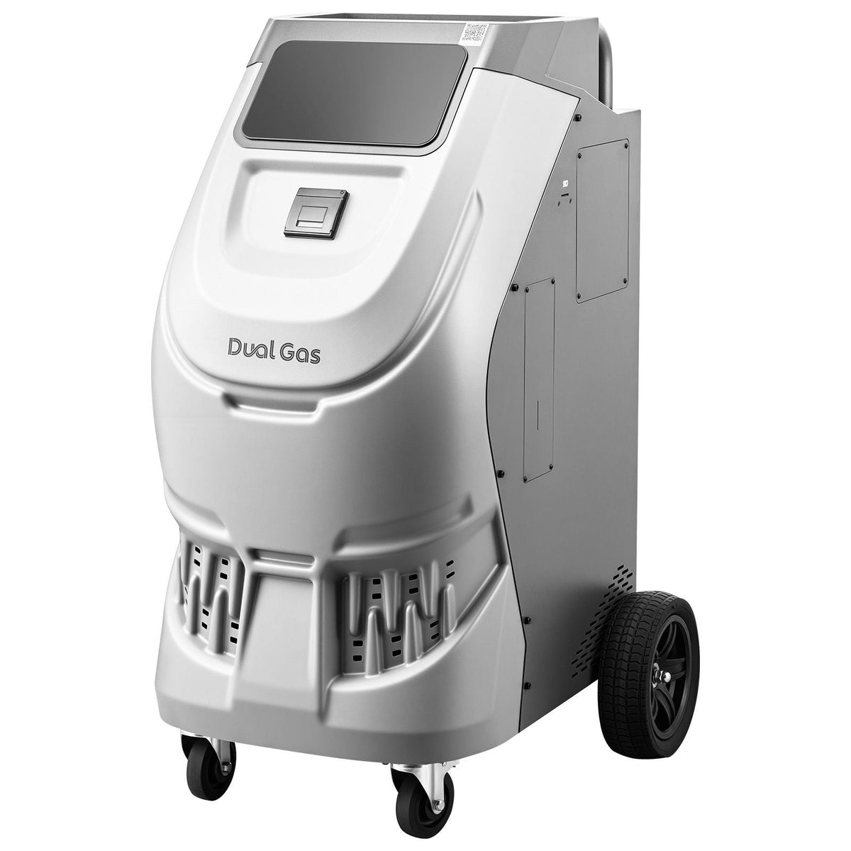Fully Automatic Refrigerant Recovery Machine for R134a & 1234fy, ≥98.5% Accuracy, 10-Inch Touch Screen, AC Recovery, Vacuum, and Recharging for Standard and High Voltage Automotive A/C Systems