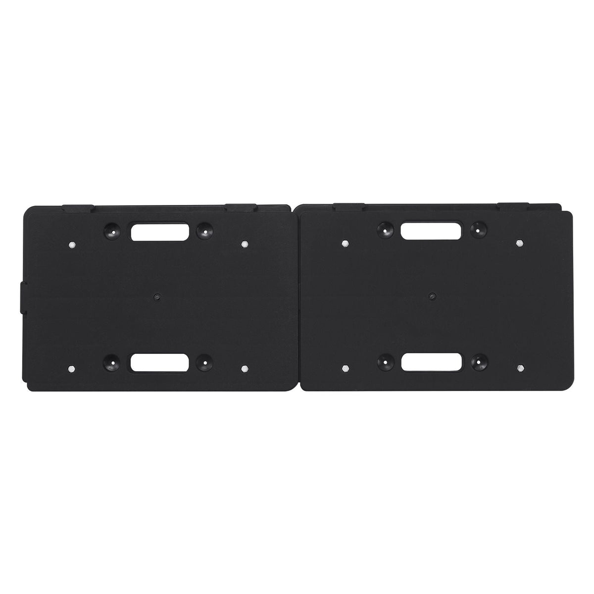 Furniture Dolly, 500 lbs Capacity Each Count, Furniture Mover with Wheels, Portable Moving Rollers 4 Wheels Heavy Duty, Small Flat Dolly Cart with Interlocking for Heavy Furniture, 2 Pack, Black