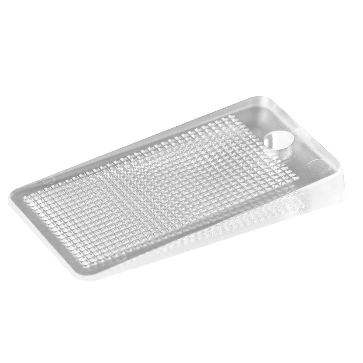 Furniture Leveling Shims, 30 PCS 1.97 x 1.16 x 0.22 inch Non-Skid Clear Plastic Pads, Easy-to-Cut Furniture Leveler, Ideal Shim Leveler for Couch, Refrigerator, Table Legs to Avoid Wobbling