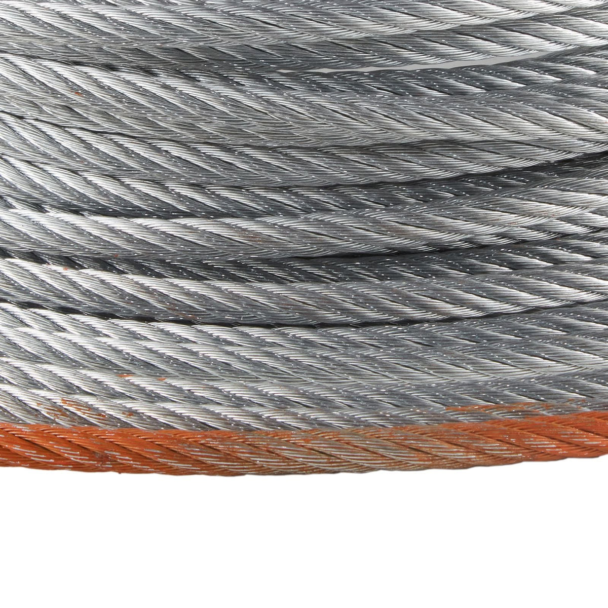Galvanized Steel Winch Cable, 3/8 Inch x 50 Feet 15,200 lbs Breaking Strength, Wire Winch Rope with Swivel Hook, Towing Cable Heavy Duty, Universal Fit for SUV, Large Off-Road Vehicle, Truck