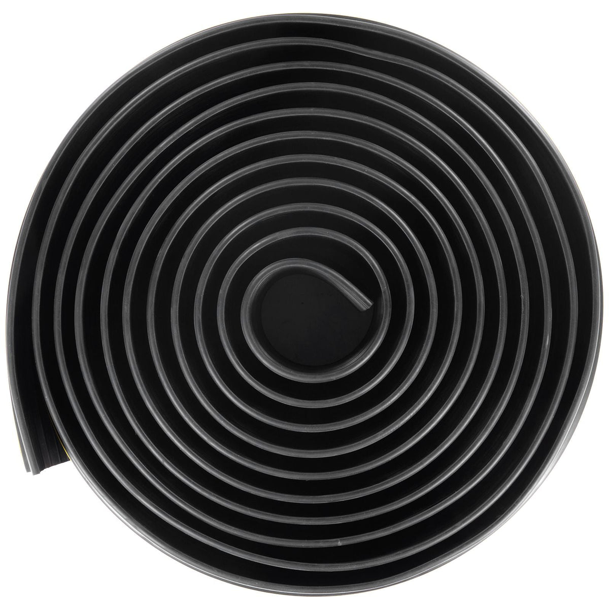 Garage Door Threshold Seal Strip, 20 FT Universal Garage Door Floor Seal Strip with Adhesive, Garage Door Bottom Weatherproof Strip, Upgraded Thick PVC DIY Weather Stripping Replacement, Black