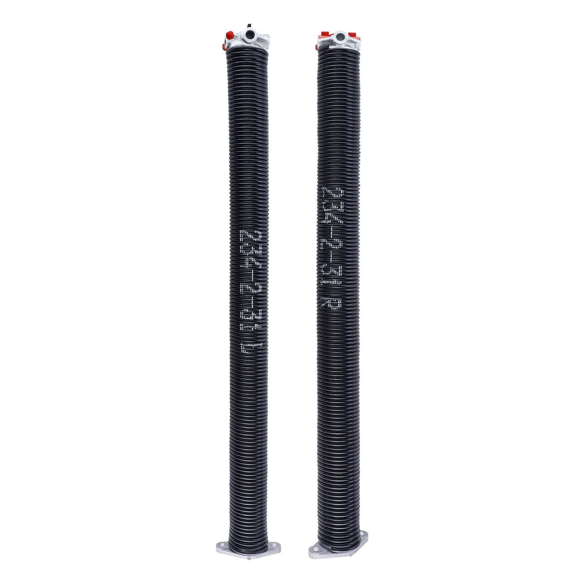 Garage Door Torsion Springs, Pair of 0.234 x 2 x 31 in, 16000 Cycles, Electrophoresis Black Coated for Replacement, Garage Door Springs with Non-Slip Winding Bars, Gloves and Mounting Wrench