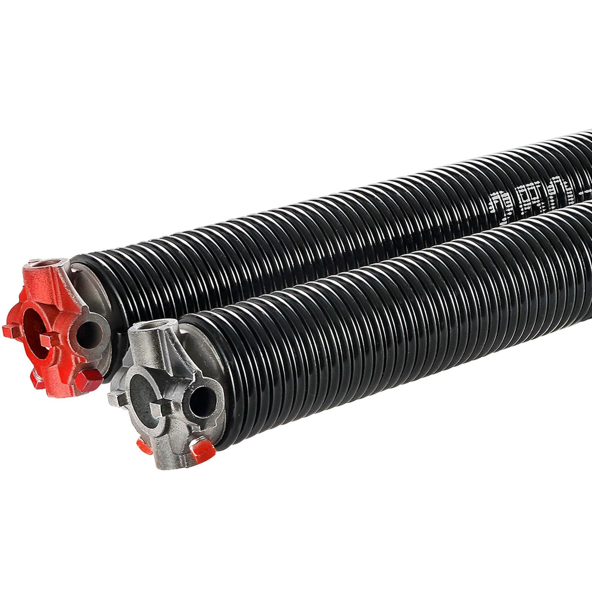 Garage Door Torsion Springs, Pair of 0.25 x 2 x 28inch, Garage Door Springs with Non-Slip Winding Bars, 16000 Cycles, Gloves and Mounting Wrench, Electrophoresis Coated for Replacement