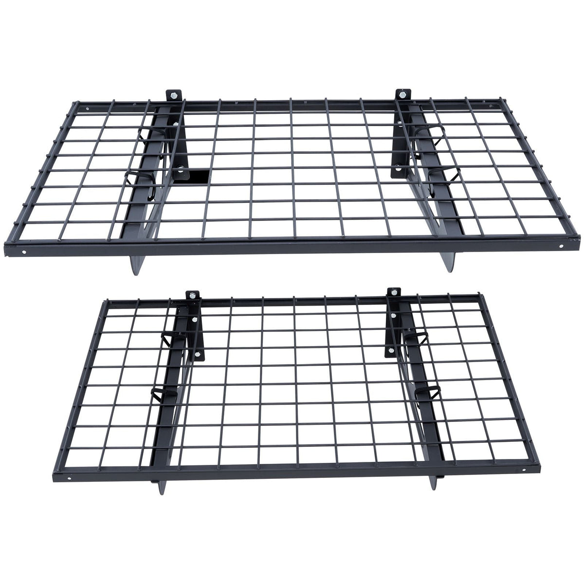 Garage Storage Shelving, 2 Pack, 3 x 2 ft Heavy Duty Garage Shelves Wall Mounted, 500 lbs Load Capacity(Total) Garage Storage Rack Floating Shelves, Suitable for Shop, Shed, Garage Storage
