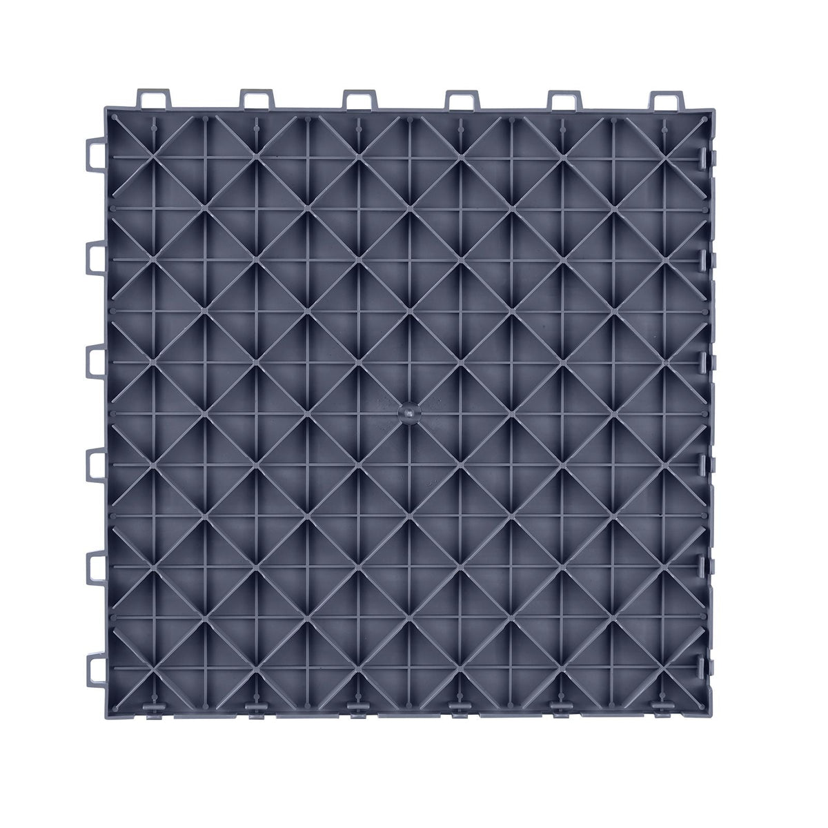Garage Tiles Interlocking, 12 x 12 x 0.53 inch 25 Pack Garage Floor Covering Tiles, Non-Slip Double-Sided Texture Garage Flooring Tiles, for Garages, Basements, Repair Shops, Graphite Gray