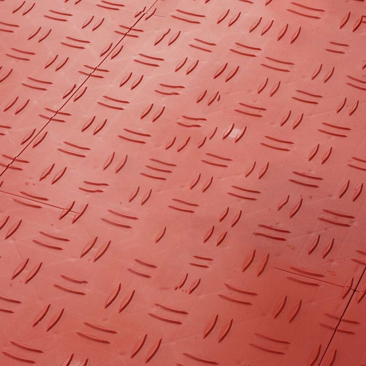 Garage Tiles Interlocking, 12 x 12 x 0.53 inch 50 Pack Garage Floor Covering Tiles, Non-Slip Double-Sided Texture Garage Flooring Tiles, for Garages, Basements, Repair Shops, Red
