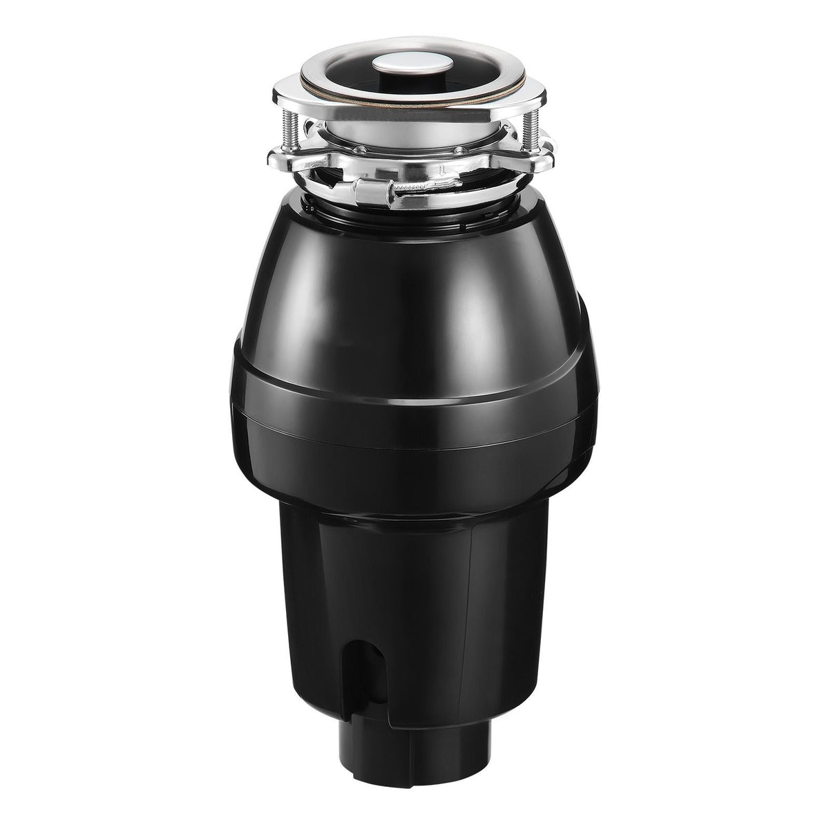 Garbage Disposal, 1/2 HP 3450RPM Continuous Feed Food Waste Disposer, 3-Bolt Mount Food Waste Grinding System with Sound Reduction, Power Cord & Splash Guard for Kitchen Sinks