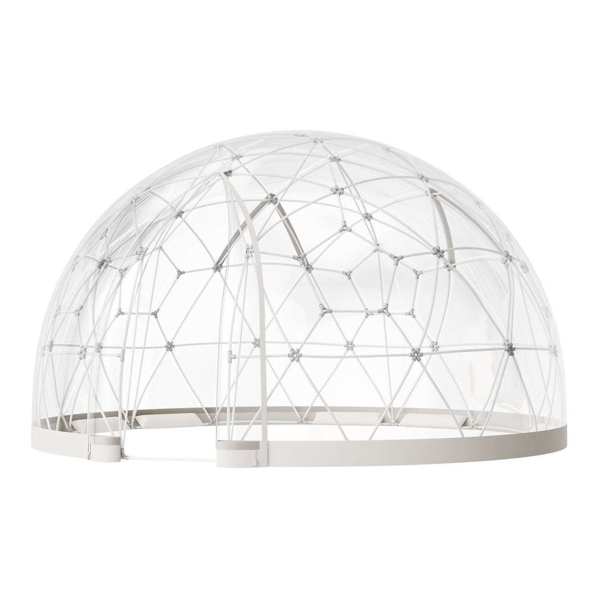Garden Dome Igloo, 15 x 9.5 ft Outdoor Clear Bubble Tent for 10-14 Person, Weatherproof Geodesic Dome Greenhouse with Window, PVC Igloo Tent for Backyard Patios Camping Party Wedding