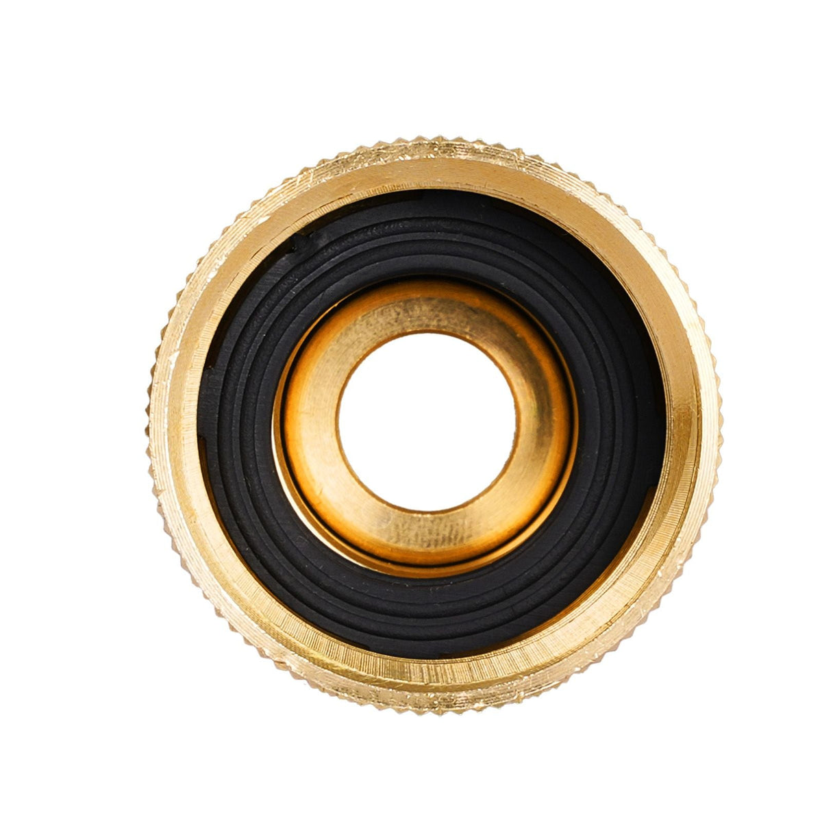 Garden Hose Quick Connect, 3/4 inch Male & Female, 200 PSI Heavy Duty Solid Brass Quick Connector, 2 Sets Garden Hose Fitting, No Leak Water Hoses Connectors with Gaskets