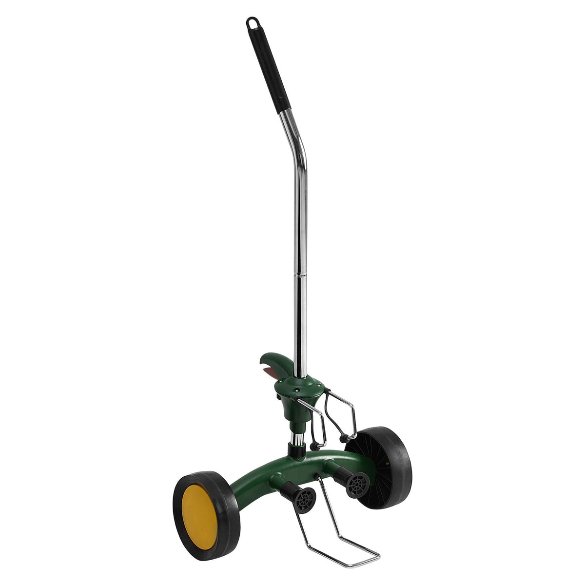 Garden Pot Mover, Heavy Duty Plant Dolly Cart with Adjustable Grabbing Arm, Max 143 LBS Weight Capacity, Potted Plant Mover Dolly with Suction Cup and Secure Lock, Fits for Indoor & Outdoor Use