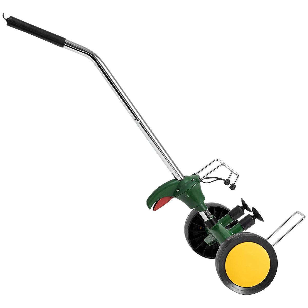 Garden Pot Mover, Heavy Duty Plant Dolly Cart with Adjustable Grabbing Arm, Max 143 LBS Weight Capacity, Potted Plant Mover Dolly with Suction Cup and Secure Lock, Fits for Indoor & Outdoor Use
