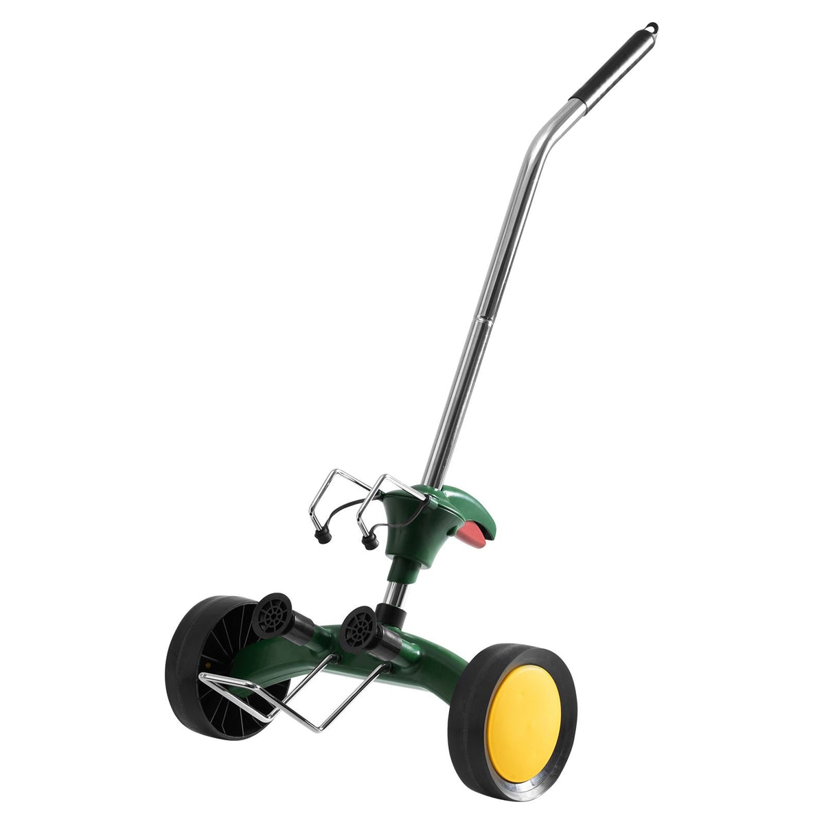 Garden Pot Mover, Heavy Duty Plant Dolly Cart with Adjustable Grabbing Arm, Max 143 LBS Weight Capacity, Potted Plant Mover Dolly with Suction Cup and Secure Lock, Fits for Indoor & Outdoor Use