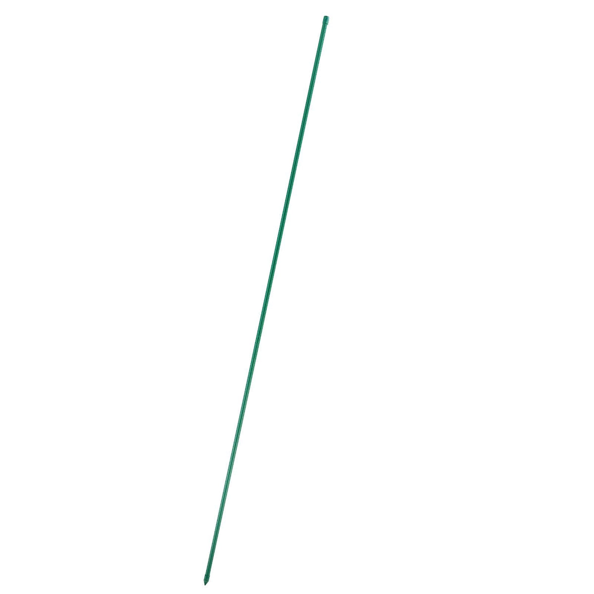 Garden Stakes, 10 Pack, 93.7 inch, Plastic Coated Metal Tomato Stakes, Garden Sticks for Plants Support, with Pointed End and Non-Slip Bumps for Growing Climbing Plants, Outdoor Vegetables