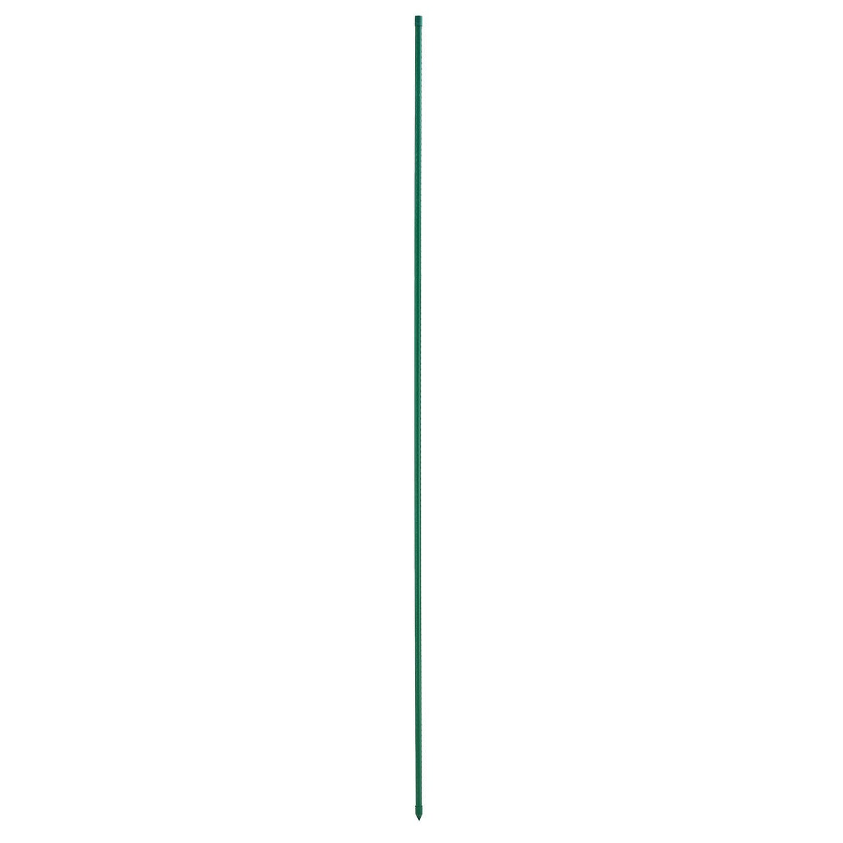 Garden Stakes, 50 Pack, 57.28 inch, Plastic Coated Metal Tomato Stakes, Garden Sticks for Plants Support, with Pointed End and Non-Slip Bumps for Growing Climbing Plants, Outdoor Vegetables