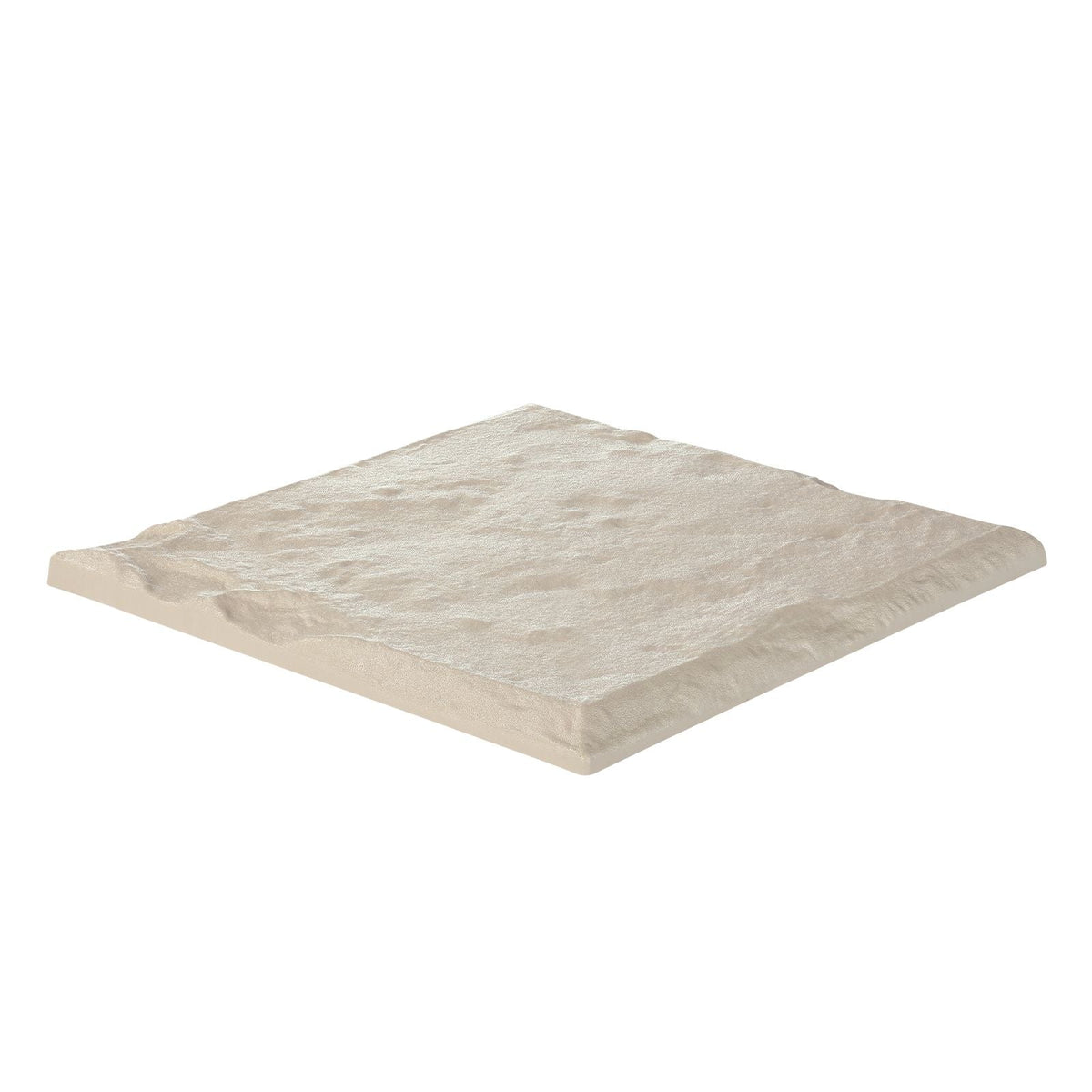 Garden Stepping Stones, 16Pcs 15.5 x 15.5 in, Decorative Stepping Stones with Stakes, Weather-Resistant Plastic Pathway Pavers, Smooth Surface, Outdoor Walkway for Lawn Patio Landscape, Beige