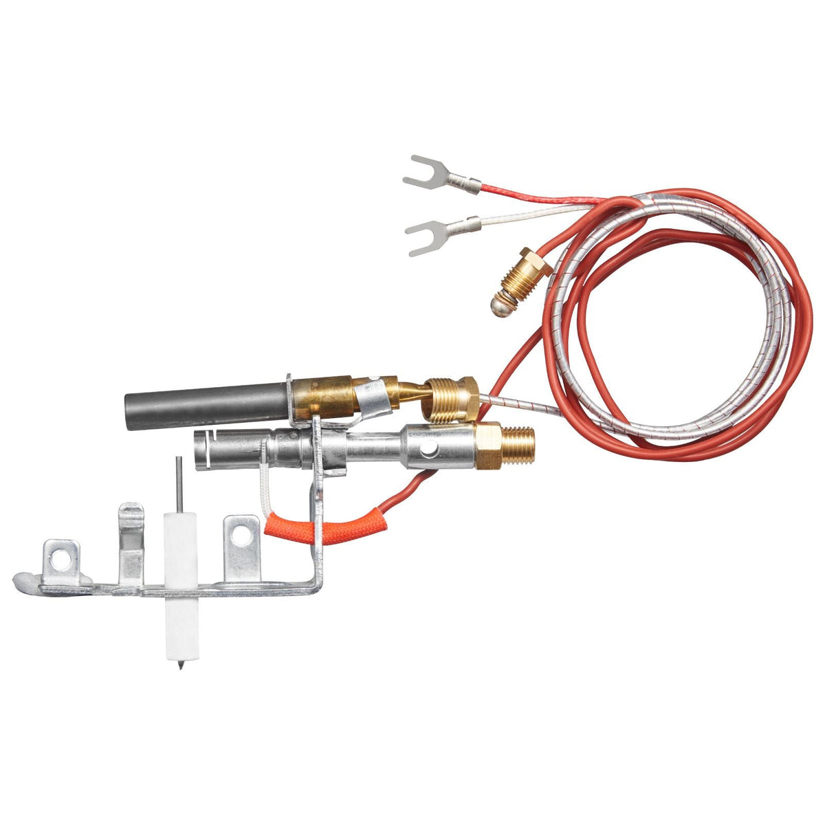 Gas Pilot Assembly, OE 14D0477, LPG8404, SRV14D0477 Fireplace Gas Pilot Assembly Kit, LPG Ignition Replacement, Compatible with Lexington Forge, Majestic, Martin, Monessen Models