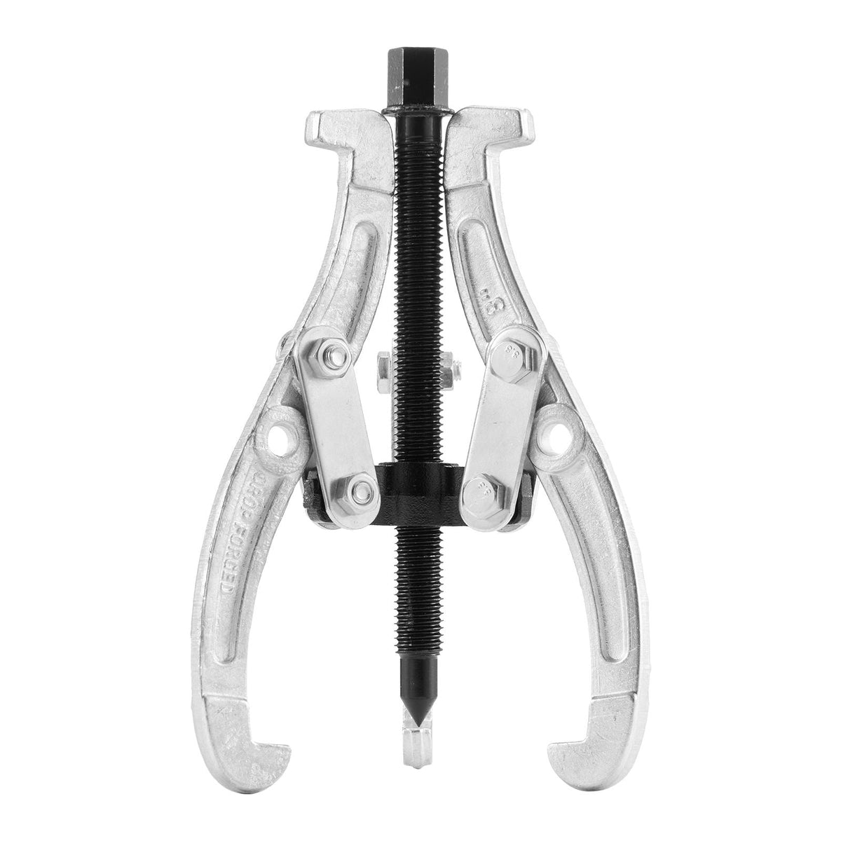 Gear Puller Set, 3 in/4 in/6 in/8 in 3 Jaw Bearing Puller with Reversible Jaws, 2 Jaw/3 Jaw Pulley Puller Tool, 4 PCS Heavy Duty Bearing Puller Tool Kit for Pulley Gear Bearing Flywheel Removal