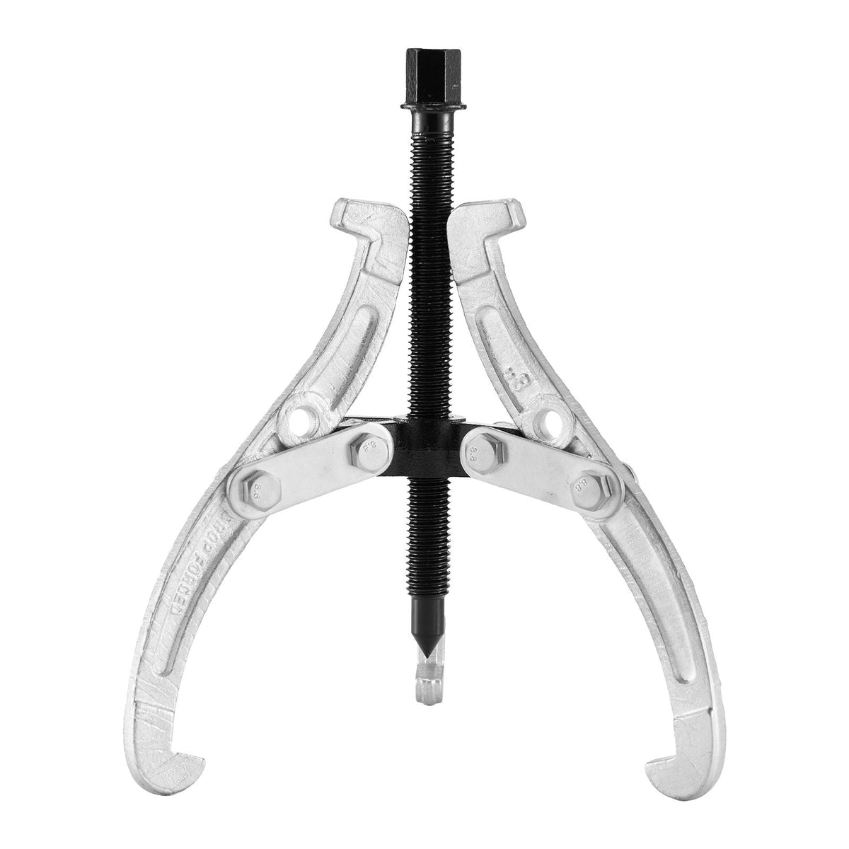 Gear Puller Set, 3 in/4 in/6 in/8 in 3 Jaw Bearing Puller with Reversible Jaws, 2 Jaw/3 Jaw Pulley Puller Tool, 4 PCS Heavy Duty Bearing Puller Tool Kit for Pulley Gear Bearing Flywheel Removal