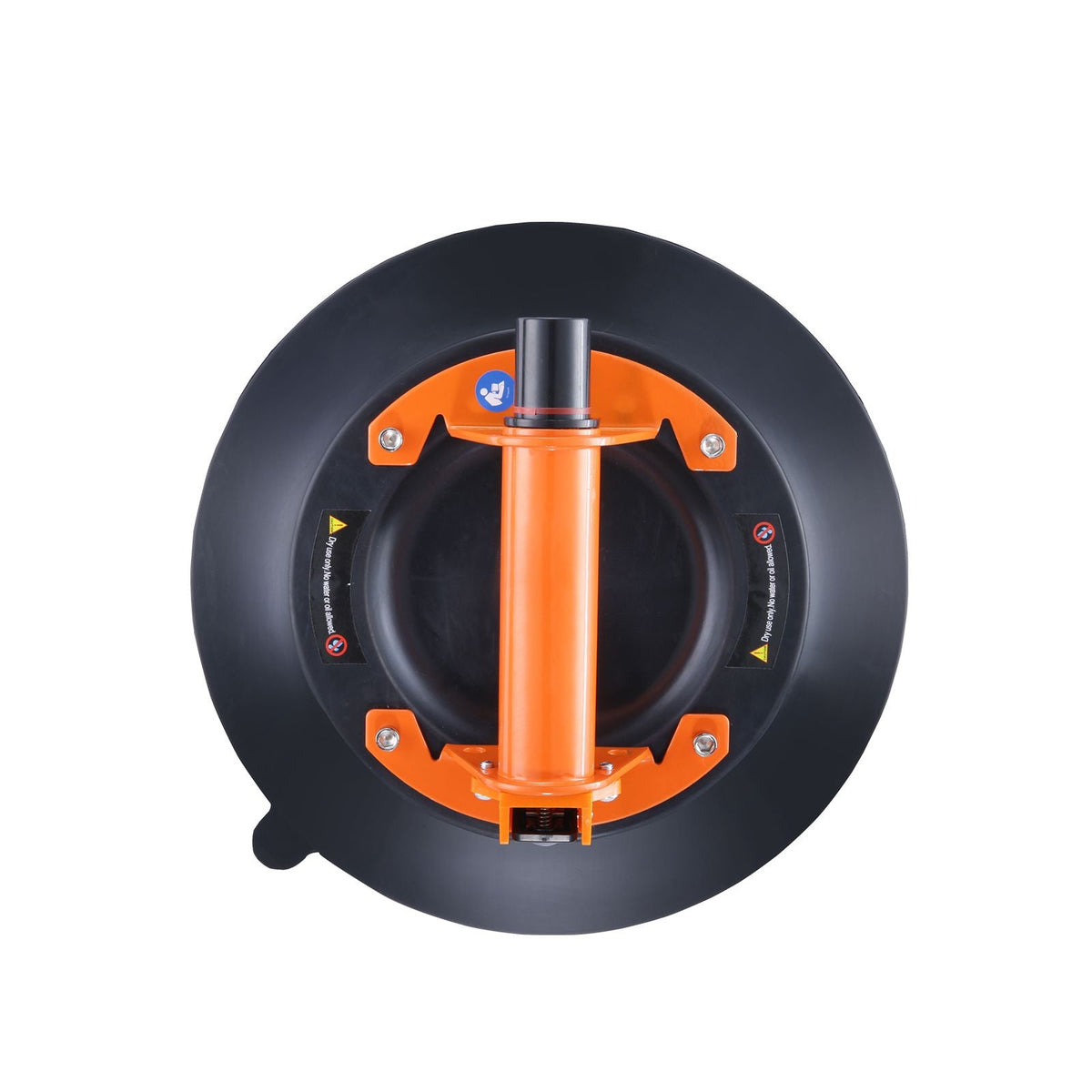 Glass Suction Cup, 10" 990 lbs Load Capacity, Vacuum Suction Cup with Steel Handle & Carry Box, Heavy Duty Industrial Suction Cup Lifter Tool for Glass, Granite, Tile, Metal, Wood Panel Lifting