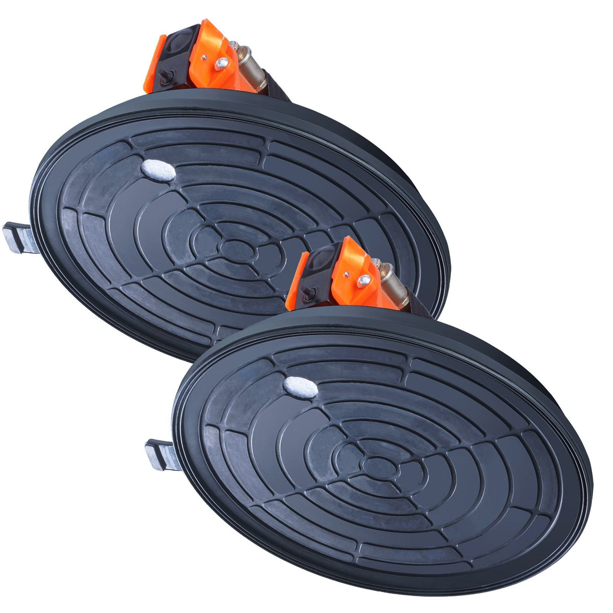 Glass Suction Cup, 8" 2 Pack 615 lbs Load Capacity, Vacuum Suction Cup with ABS Handle and Carry Box, Heavy Duty Industrial Suction Cup Lifter Tool for Glass, Granite, Tile, Metal, Wood Lifting