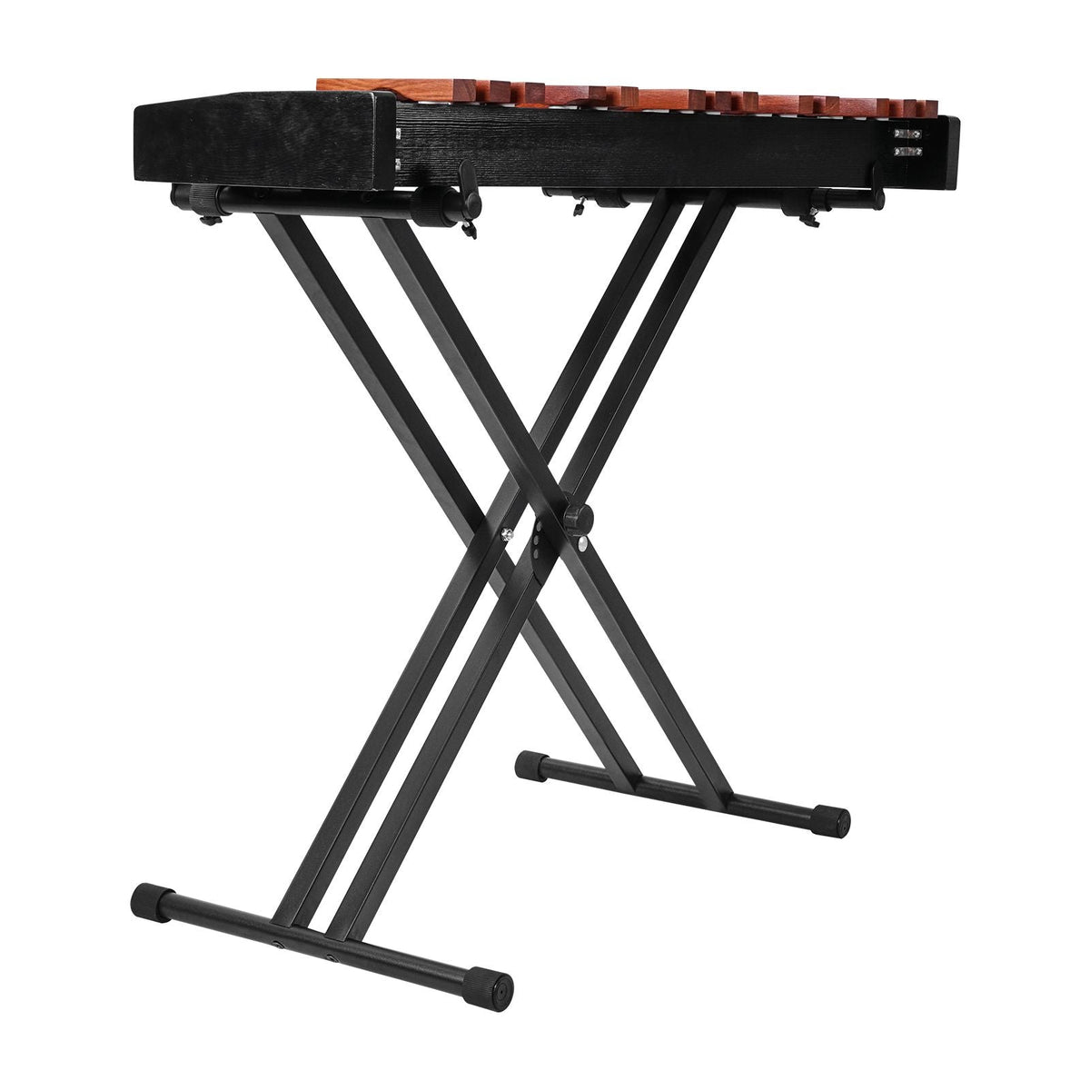 Glockenspiel Xylophone, 32 Notes, Wooden Professional Xylophone Percussion Instrument, with Height Adjustable Stand, 4 Mallets, Carrying Bag, Beginner Musical Instrument Kit for Adults and Kids