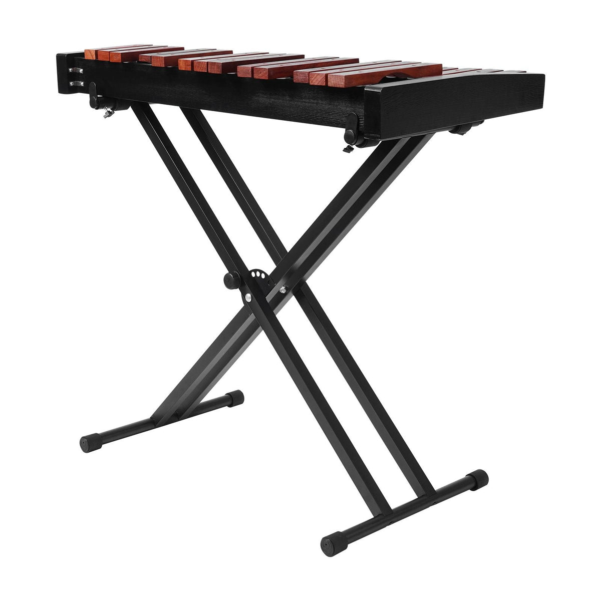 Glockenspiel Xylophone, 32 Notes, Wooden Professional Xylophone Percussion Instrument, with Height Adjustable Stand, 4 Mallets, Carrying Bag, Beginner Musical Instrument Kit for Adults and Kids