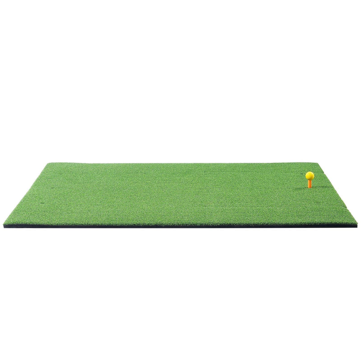 Golf Hitting Mat, 5x4ft Artificial Turf Golf Hitting Mat, Golf Hitting Training Aids with 6 Golf Tees, Golf Practice Hitting Mat for Backyard Driving Indoor Outdoor Training