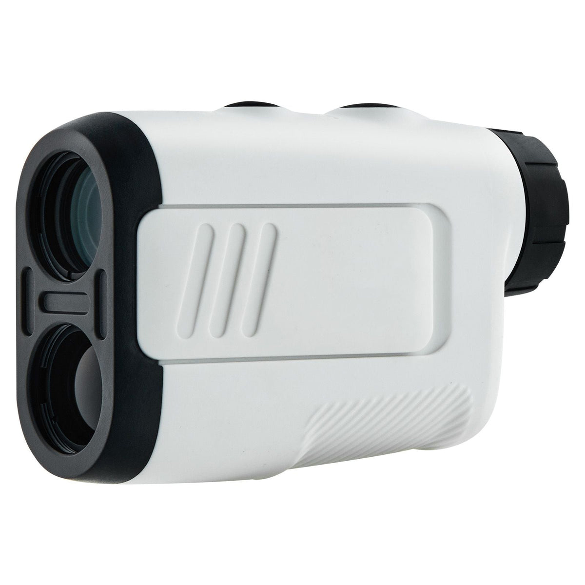 Golf Rangefinder, 650 Yards Laser Golfing Hunting Range Finder, 6X Magnification Distance Measuring, Golfing Accessory with High-Precision Flag Lock, Slope Switch, Continuous Scan, and Batteries