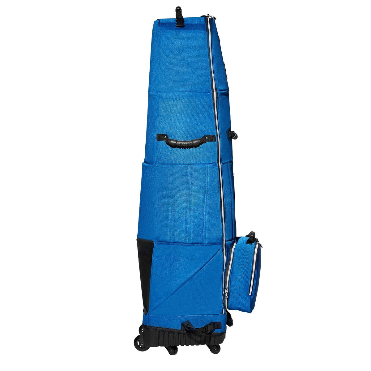 Golf Travel Bag, Outdoors Soft-Sided Golf Travel Cover, Heavy Duty 1200D Polyester Oxford Wear-Resistant Waterproof, Padded Luggage Case with Wheels, Foldable Golf Club Storage Bag for Airline