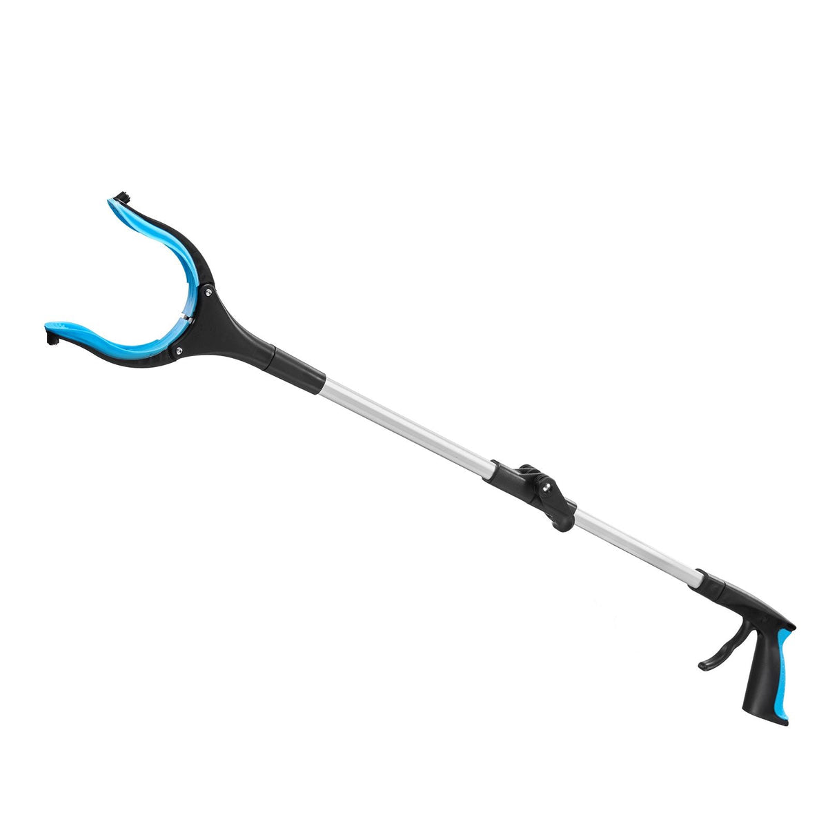 Grabber Reacher Tool, 2-Pack 34" Foldable Reacher Grabber Pickup Tool with 360° Rotating Wide Jaw and Dual-Sided Magnet, Lightweight Grabber Reacher Tool for Seniors, Trash Picker Upper Grabber