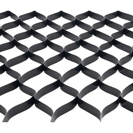 Gravel Grid, 2 Inch Depth, 26.87 x 3.94 FT / 8200 x 1200 mm, 1880 LBS Per Sq ft Grass Ground Retainer, Permeable Geo Grids Driveway Stabilization, for Garden, Patio, Walkway, RV Parking Slopes