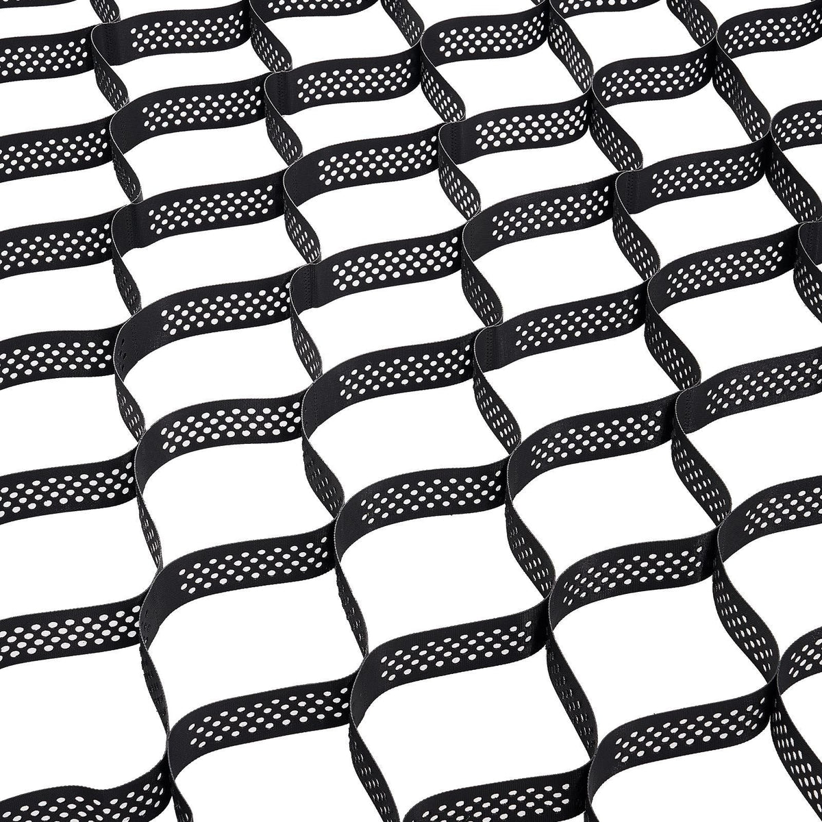Gravel Grid, 3 Inch Depth, 24.93 x 9.52 FT / 7600 x 2900 mm, 1880 LBS Per Sq ft Grass Ground Retainer, Permeable Geo Grids Driveway Stabilization, for Garden, Patio, Walkway, RV Parking Slopes