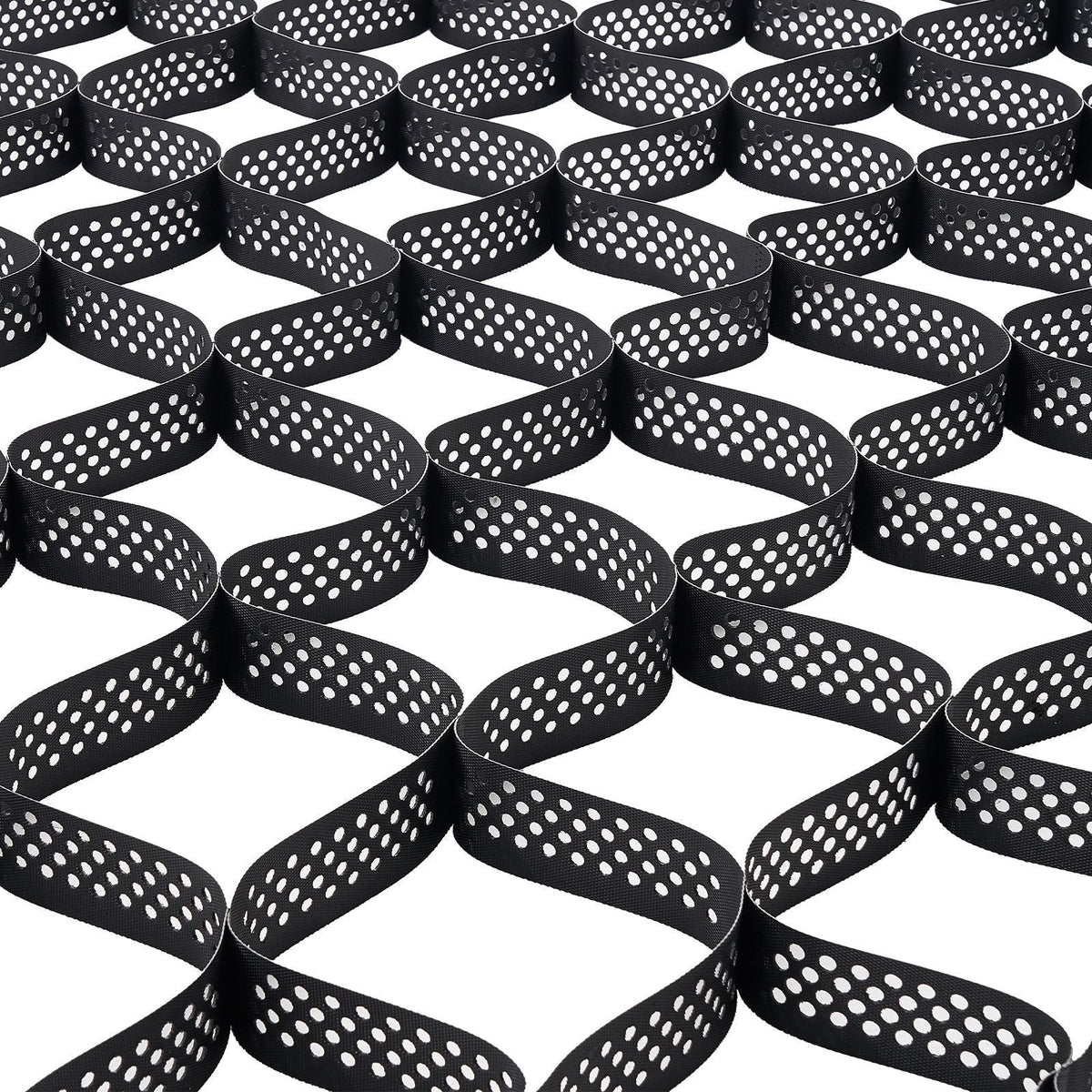 Gravel Grid, 3 Inch Depth, 24.93 x 9.52 FT / 7600 x 2900 mm, 1880 LBS Per Sq ft Grass Ground Retainer, Permeable Geo Grids Driveway Stabilization, for Garden, Patio, Walkway, RV Parking Slopes