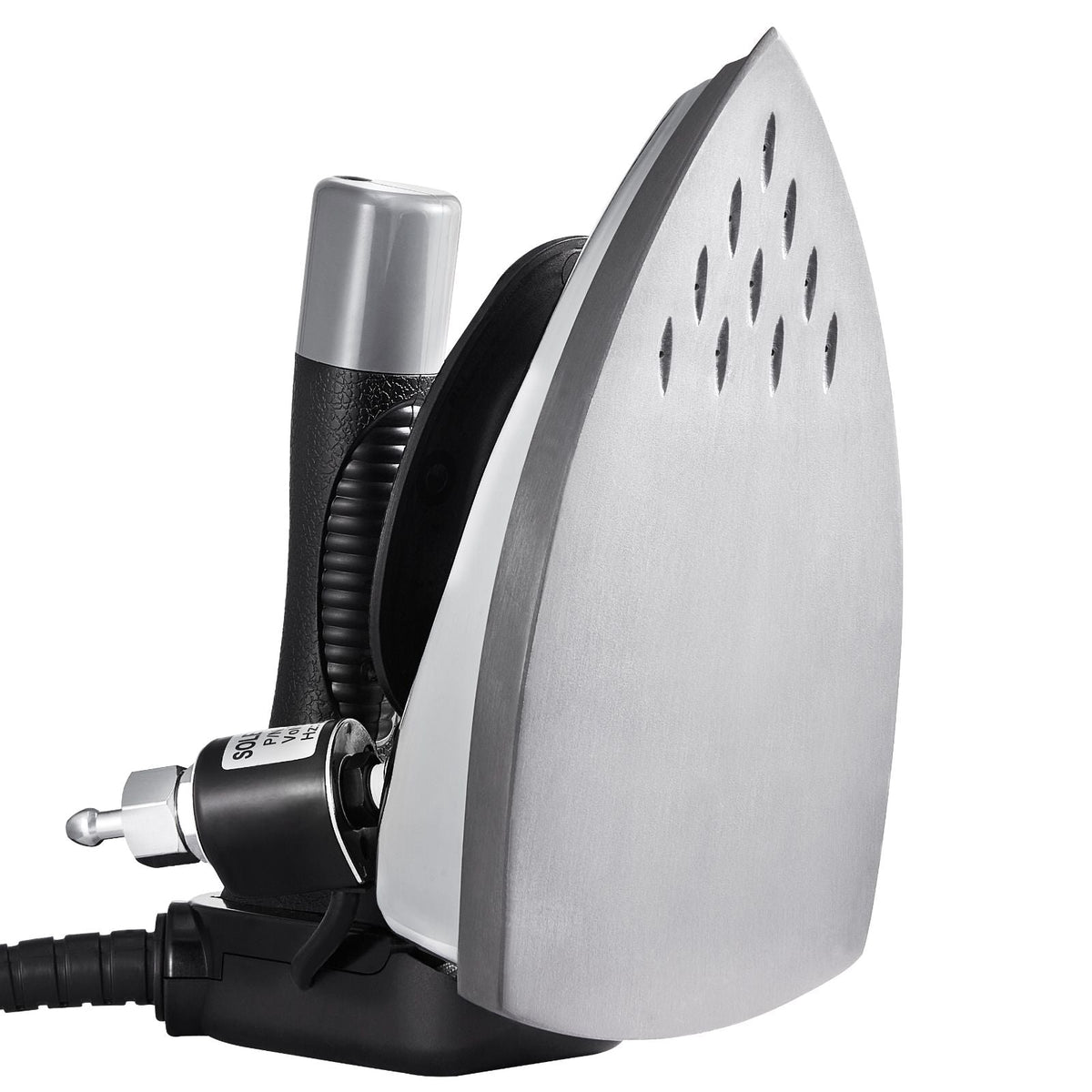 Gravity Feed Steam Iron, 1000W Gravity Feed Iron with 3.5 L Large Capacity Tank, Demineralizer Cartridges, Non-Stick Ironing Shoe, 5 Temperature Settings Industrial Electric Steam Iron Set