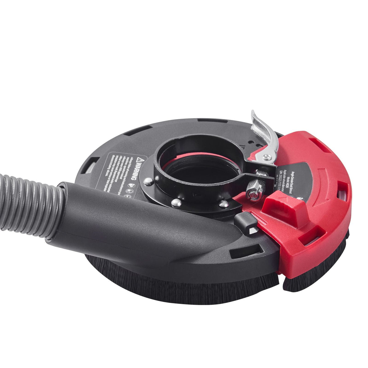 Grinding Dust Shroud for Angle Grinder, Universal 4-5 in, Surface Grinder Dust Shroud with 6 Clamping Washers, Connect to Vacuum Cleaner, Suitable for Grinding Wood Concrete Wall Stone