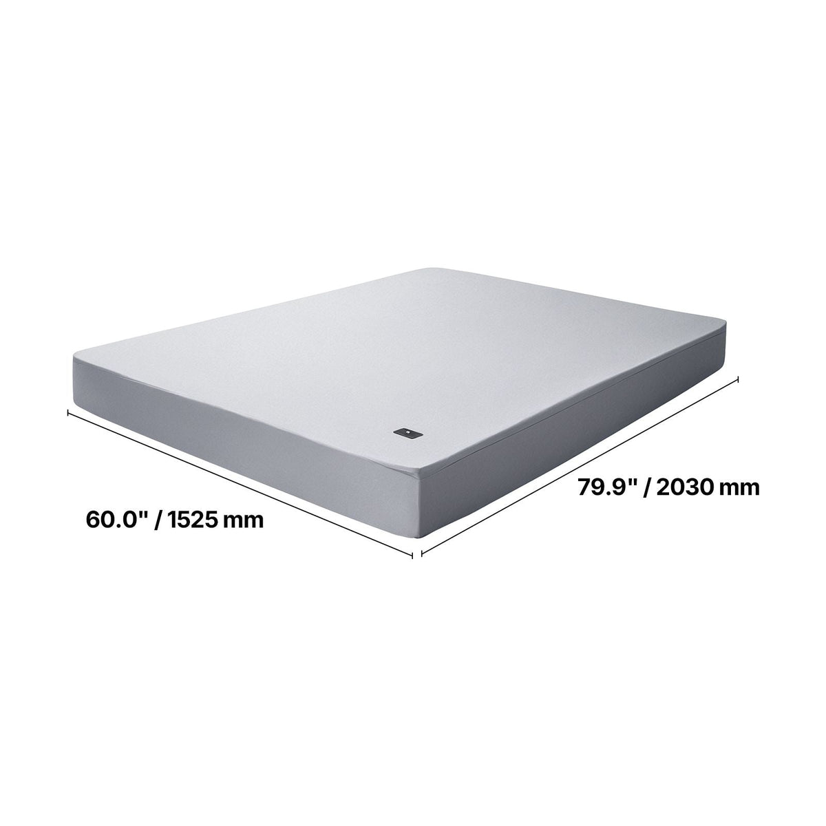 Grounding Sheets, Queen Size, 90% Cotton + 10% Pure Silver Fiber, Earth Grounded Fitted Bed Sheets, with Grounding Cord & Tester, for Improved Sleep & Wellness (Gray, Queen - 60 x 80 x 15 in)