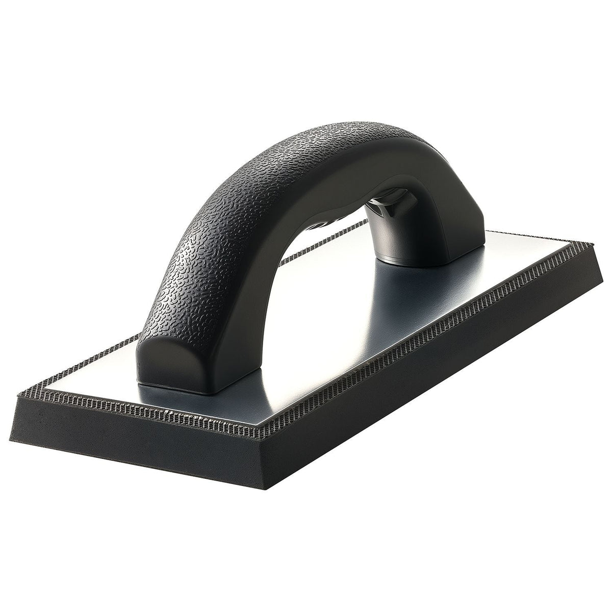 Grout Float, Professional Rubber Tile Grout Tool with Anti-slip Handle & Lightweight Aluminum Connector Backplate, Easy to Operate & Cleaning for Smoothly Apply to Concrete, Plaster, Drywall