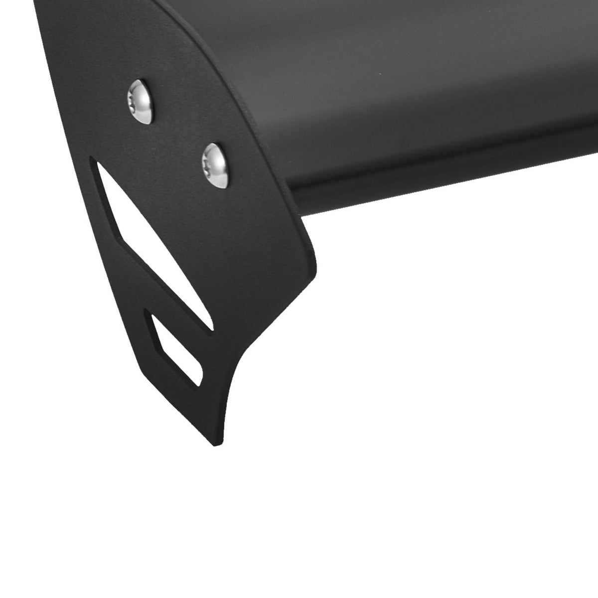 GT Wing Car Spoiler, 43.3 inch Universal Spoiler with Single Deck, Adjustable Lightweight Aluminum, Car Rear Spoiler Wing, Racing Spoiler BGW/JDM Drift Black