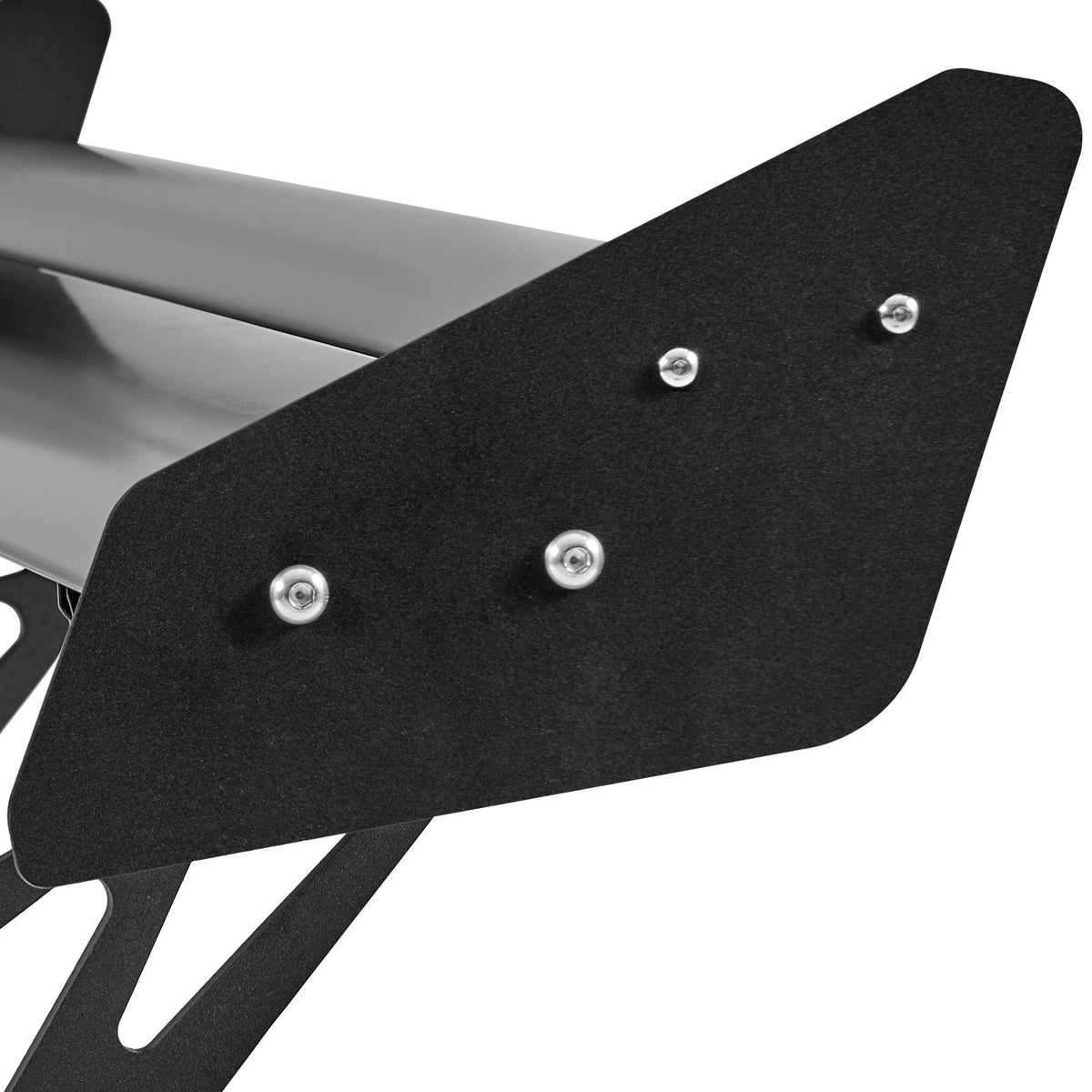GT Wing Car Spoiler, 53.1 inch Universal Spoiler with Double Deck, Adjustable Lightweight Aluminum, Car Rear Spoiler Wing, Racing Spoiler BGW/JDM Drift Black