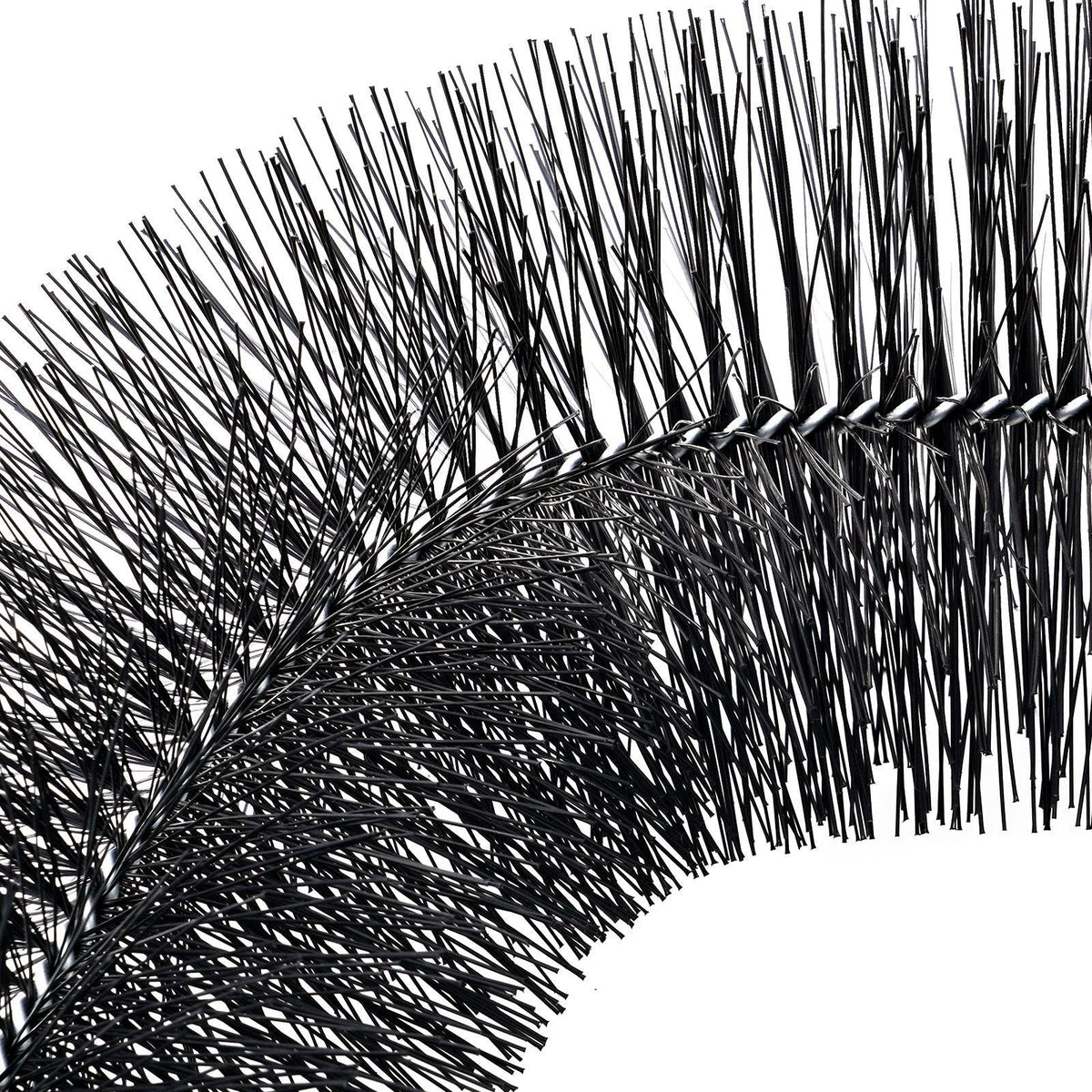 Gutter Brush, 60 Feet Total Length 5.25 inch Diameter Gutter Cleaning Tools, Ground-Level Gutter Brush Leaf Guard for 5 Inch Gutters, Easily Clear roof Leaves and Debris, 20 Pack