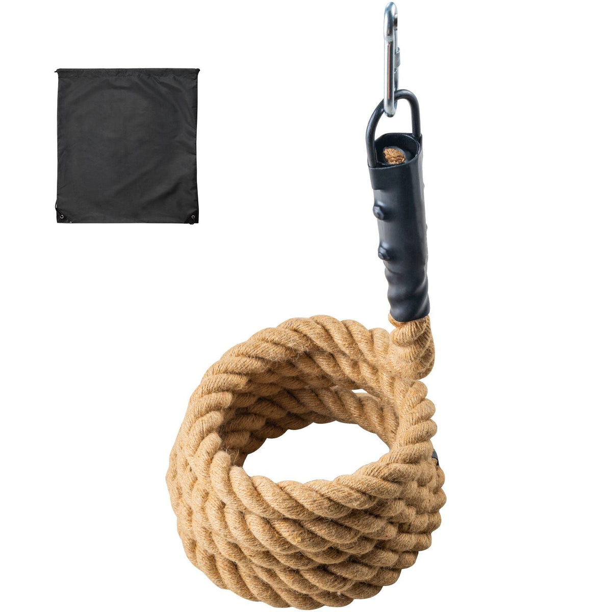 Gym Climbing Rope, 1.5" Diameter 15 ft Length Gym Fitness Training Rope, Gym Exercise Workout Rope for Adults, Climbing Rope for Fitness and Strength Training, Climbing Exercise, Home Workout