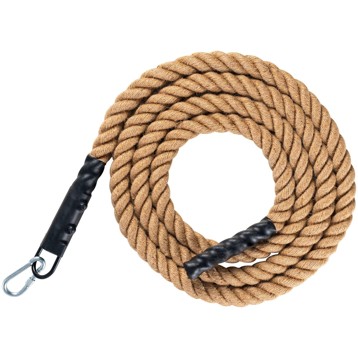 Gym Climbing Rope, 1.5" Diameter 15 ft Length Gym Fitness Training Rope, Gym Exercise Workout Rope for Adults, Climbing Rope for Fitness and Strength Training, Climbing Exercise, Home Workout