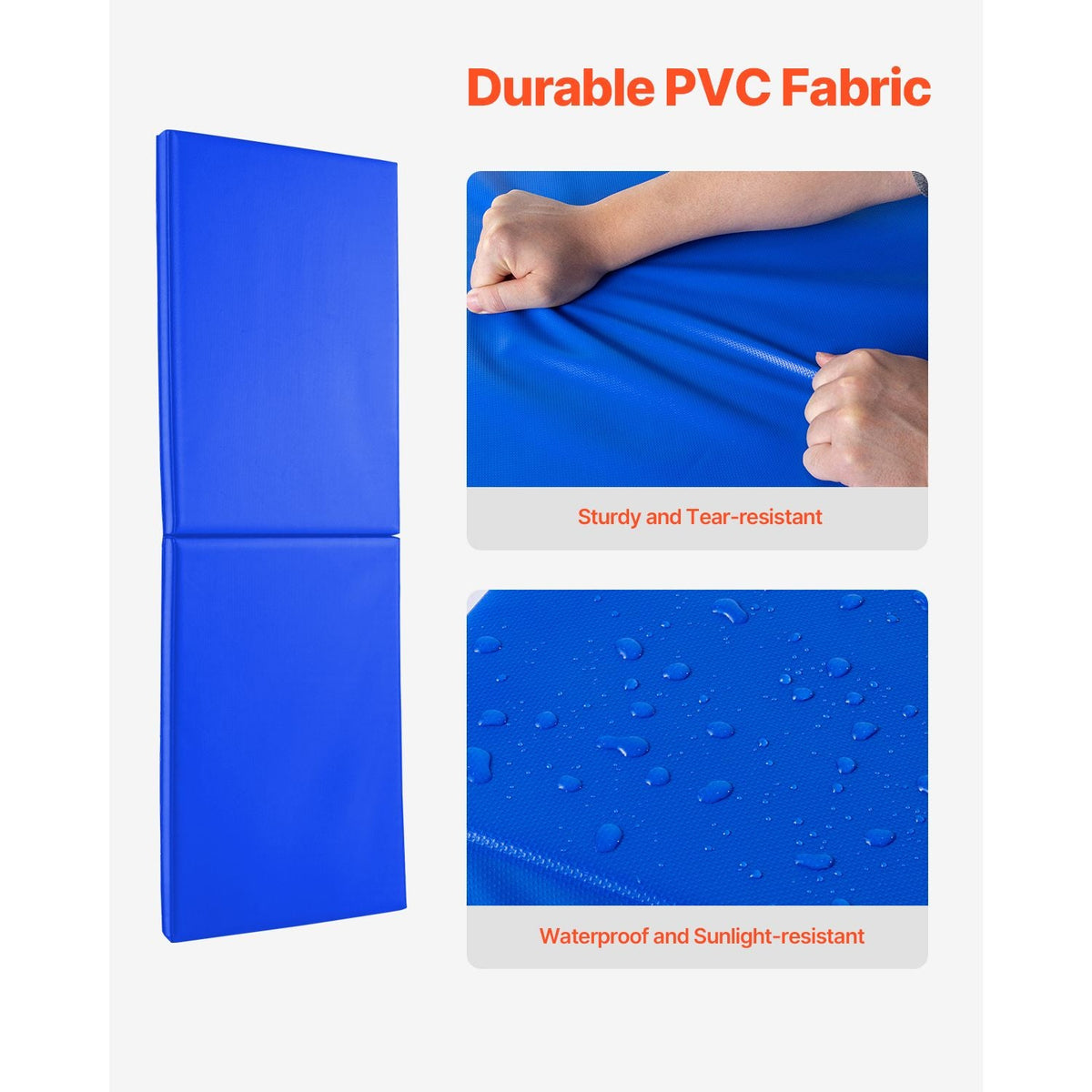 Gym Wall Padding, 71 x 24 x 2 inch Tear-Resistant Wall Mat, Removable 2" Thick Foam High Density Basketball Court Wall-Mounted Padding, Durable Waterproof Protective Pad for Gym Garage Basement
