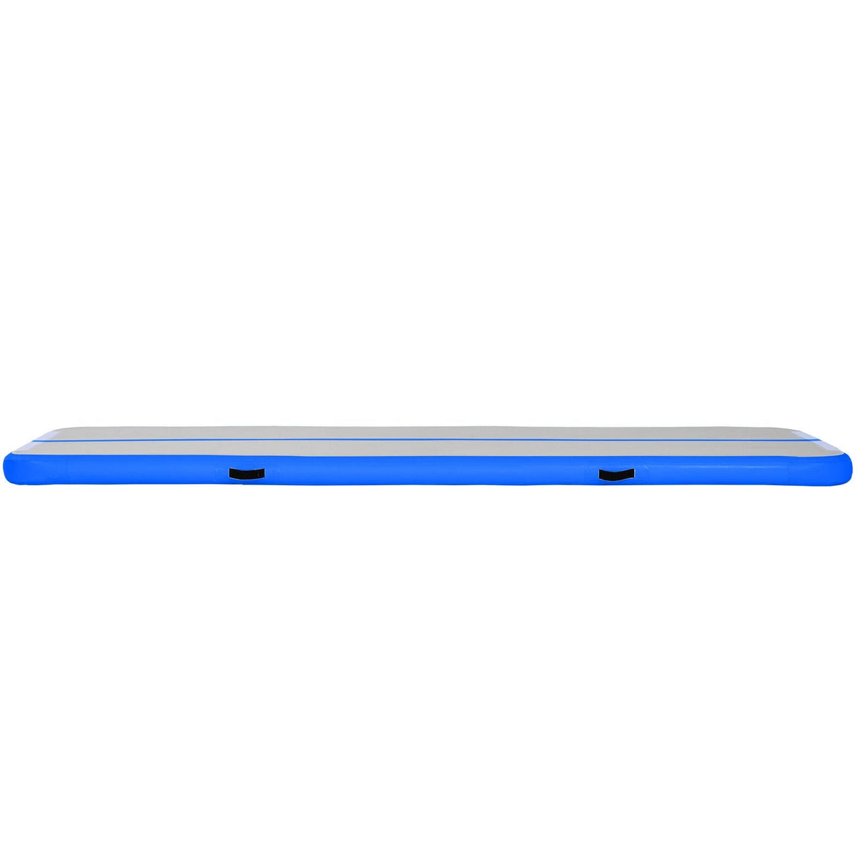 Gymnastics Air Mat, 4 inch Thickness Inflatable Gymnastics Tumbling Mat, Tumble Track with Electric Pump, Training Mats for Home Use/Gym/Yoga/Cheerleading/Beach/Park/Water, 10 ft, Blue