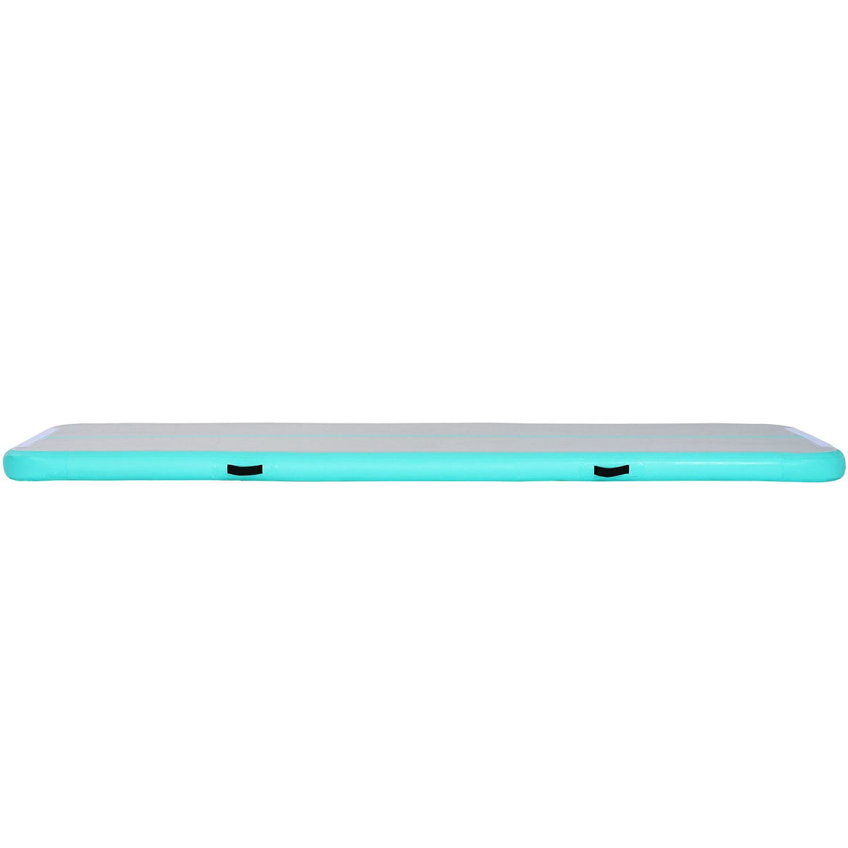 Gymnastics Air Mat, 4 inch Thickness Inflatable Gymnastics Tumbling Mat, Tumble Track with Electric Pump, Training Mats for Home Use/Gym/Yoga/Cheerleading/Beach/Park/Water, 10 ft, Mint Green