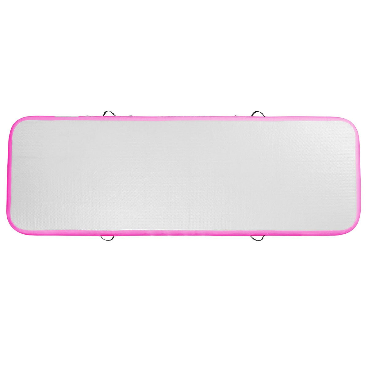 Gymnastics Air Mat, 4 inch Thickness Inflatable Gymnastics Tumbling Mat, Tumble Track with Electric Pump, Training Mats for Home Use/Gym/Yoga/Cheerleading/Beach/Park/Water, 10 ft, Pink