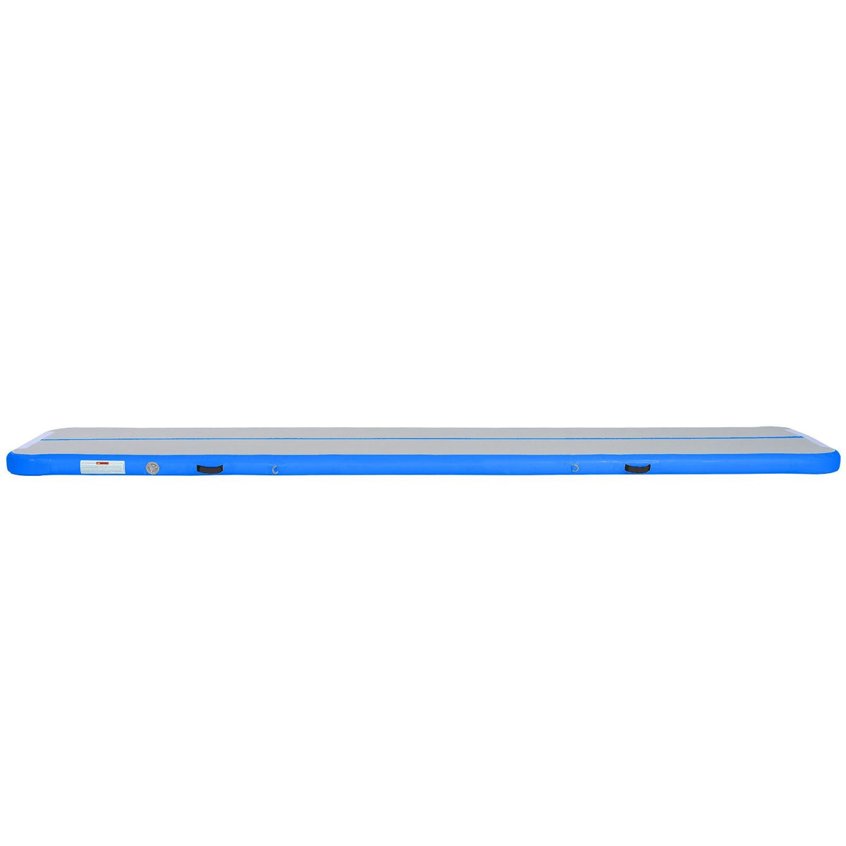 Gymnastics Air Mat, 4 inch Thickness Inflatable Gymnastics Tumbling Mat, Tumble Track with Electric Pump, Training Mats for Home Use/Gym/Yoga/Cheerleading/Beach/Park/Water, 13 ft, Blue