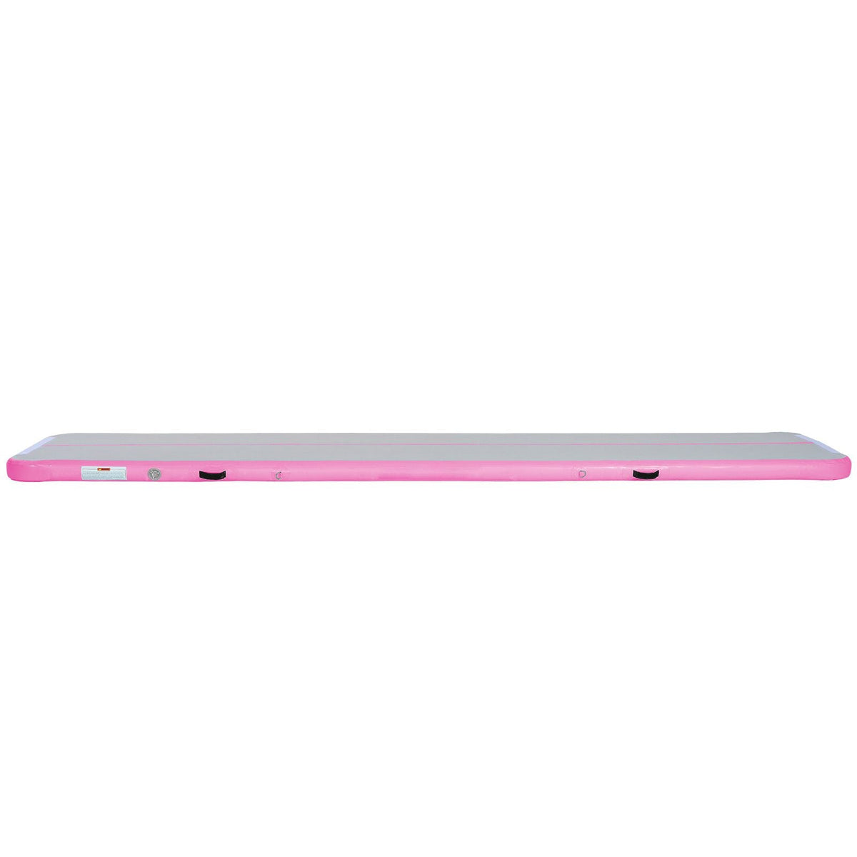 Gymnastics Air Mat, 4 inch Thickness Inflatable Gymnastics Tumbling Mat, Tumble Track with Electric Pump, Training Mats for Home Use/Gym/Yoga/Cheerleading/Beach/Park/Water, 13 ft, Pink