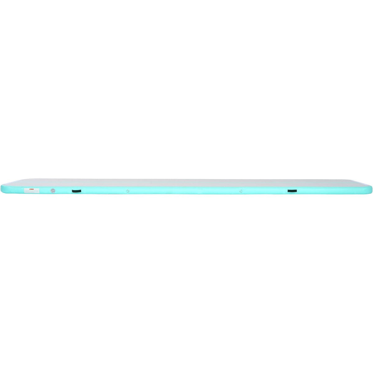 Gymnastics Air Mat, 4 inch Thickness Inflatable Gymnastics Tumbling Mat, Tumble Track with Electric Pump, Training Mats for Home Use/Gym/Yoga/Cheerleading/Beach/Park/Water, 16 ft, Mint Green